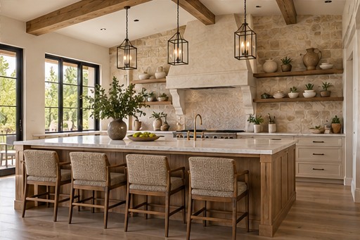 Fictional sample: farmhouse kitchen at Hillside Farmhouse