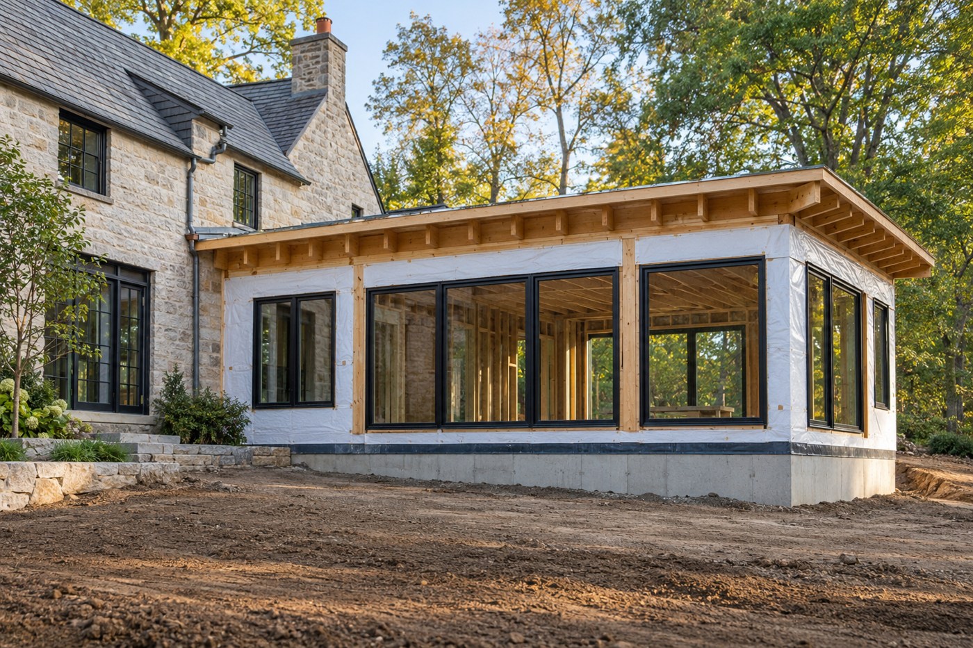 Fictional sample: Brookside Home Addition